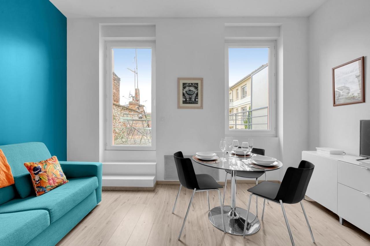 Terrasse Riquet - En Plein Coeur De Toulouse Apartment Bagian luar foto